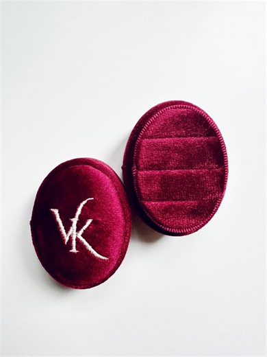 Embroidery Ellipse Ring Box Personalized Monogram Ring Box Oval Shape Custom Embroidery Initials Wedding Ring Box Engagement Proposal - Etsy