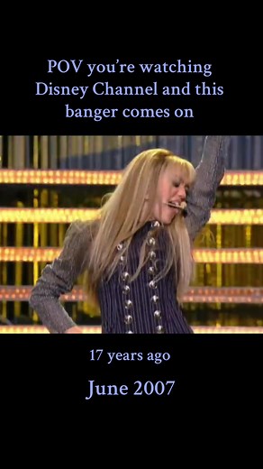 Nobody’s Perfect by Hannah Montana June 2007 #disneychannel #fypシ #disney #pov #foryoupage #june #mileycyrus #nostalgia