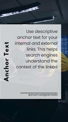 Descriptive anchor text guides search engines! Using relevant anchor text for links h...
