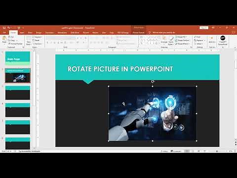 How to rotate picture or image in powerpoint #pc #powerpoint #computertips #techhowto #tech