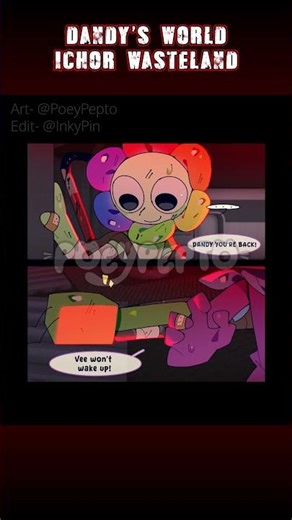 Bloodmoon 🌑 Part 1/2 | Dandy's World AU: The Ichor Wasteland #dandysworld #comics