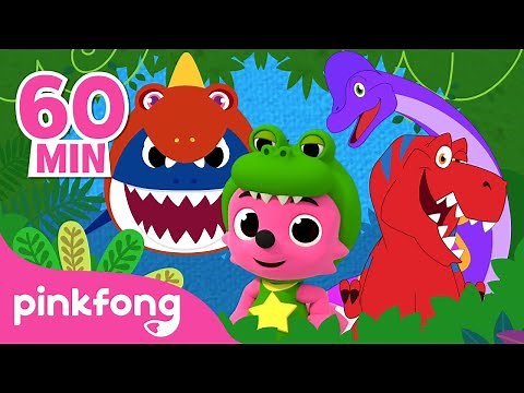 🦖Dinosaurs Songs - Boom Boom Dino World and more! | Compilation | Kids Songs | Pinkfong Baby Shark