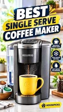 Best Single Serve Coffee Maker 2026 | Keurig K-Elite Review