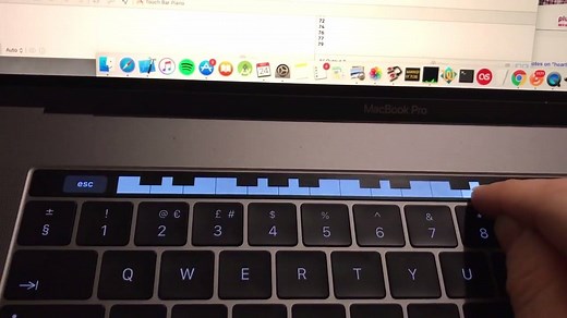 Tinkle the ivories like a true maestro with this tiny piano app for the MacBook Pro Touch Bar | Trusted Reviews