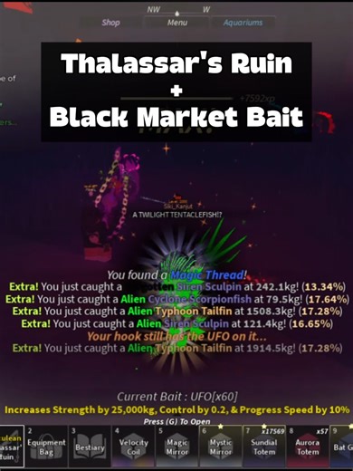thalassar's ruin rod #fisch | Fish