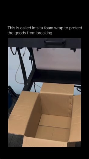 𝐅𝐀𝐂𝐓 | 𝐇𝐈𝐒𝐓𝐎𝐑𝐘 | 𝐈𝐍𝐅𝐎 on Instagram: "This technique is called Foam-in-Place Packaging — pure chemistry and smart engineering in action. Two liquids mix → instantly expand into foam → and mold perfectly around the product. The result? A custom cushion that fits every curve of the item — protecting it from shocks, drops, and damage during shipping. 🚚💨 It’s polyure