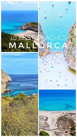 1K views | 10 Best Beaches in Mallorca - check the map at the end of...