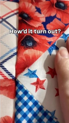 Easy hack for nice half square triangle points