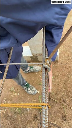 🛠️💪 Manual Rebar Bending Tool for Precise Steel Reinforcement