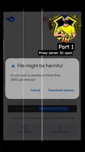 proxy server ID kaise open shorts video 📸❤️ like and subscribe 👇 #freefire #proxyserver #trending