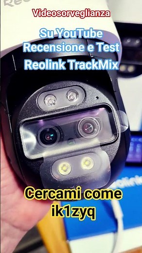 Configurazione e test telecamera ‪@ReolinkCameras‬ TrackMix #shorts