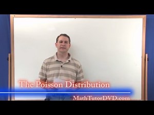 Lesson 13 - Poisson Distribution (Probability Tutor)q