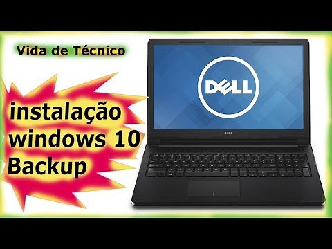 Como Formatar Notebook DELL Windows 10 com Backup