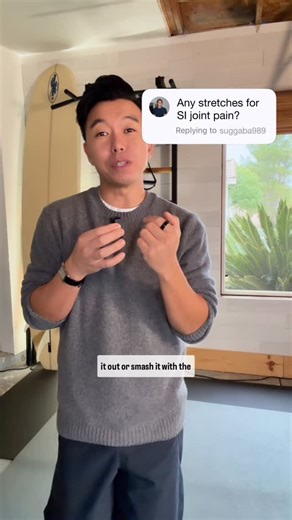 Dr. Jacob Van Den Meerendonk, PT, DPT on Instagram: "For si joint pain, probably one of the most common questions I get is “can you give me some stretches to do for it?” I rarely give out SI joint specific stretch’s, especially when we are treating a painful SIJ. Something that does help is controlled movement. The SI Swoops are amazing. Let me know if this helped!"