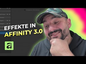 How to create effects in Affinity 3.0 - It's easy with this tutorial.