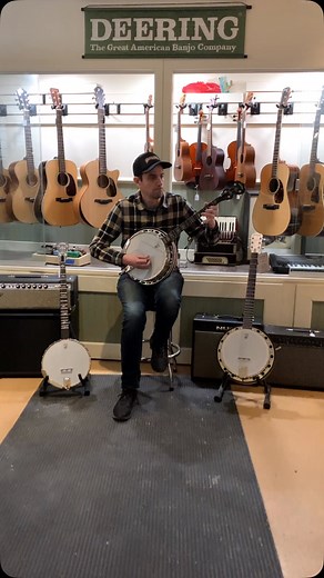 Fresh banjo alert!! Just received a Deering Sierra 19-fret tenor & a Sierra 5-string openback. Drop by and check them out! | O'Brien's Music Inc.