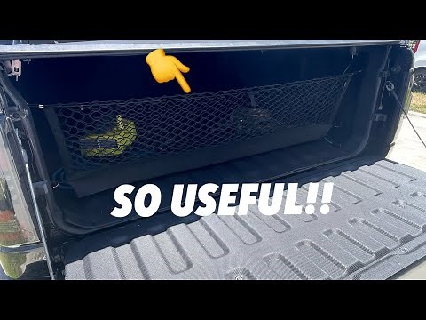 Muslogy Truck Bed Cargo Net Review!