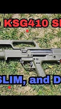 KelTec KSG 410 Shotgun Review; Light, Slim, and Packs a Punch! #keltec #pumpshotgun #2ndamendment