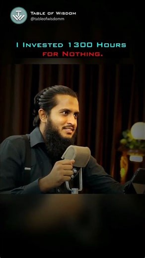 I Invested 1300 Hours for Nothing.