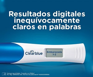 160K views · 15K reactions | La Prueba de Embarazo con Indicador de Concepción brinda respuestas claras en palabras e indica cuántas semanas pasaron desde la concepción (1-2, 2-3 o 3+). | Clearblue | Facebook