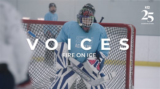 These K12-powered student-athletes aren’t afraid to give it their all—on the ice or in their online school. NCAA-accredited courses taught by certified teachers mean they’re doing more than skating by in their studies; they’re getting a personalized learning experience at their own pace. And the flexibility of logging into classes rink-side gives them more time to train. K12 is proud to be part of this power play, setting them up for success as they pursue their collegiate hockey dreams and beyo