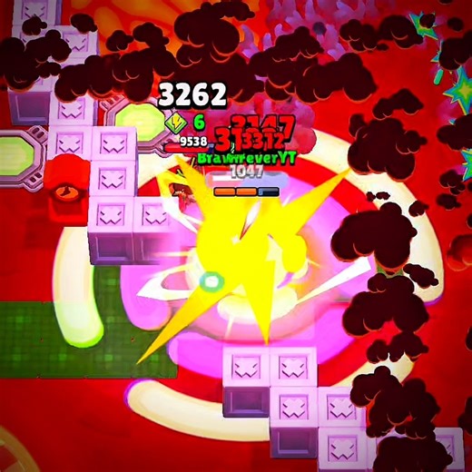 Sandy in Training vs Sandy in Real Game 🥶#brawlstars