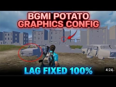 BGMI/PUBG 4.3 POTATO GRAPHIC+ 12PFPS SUPER SMOOTH CONFIG FILE ♥️ 💯💯