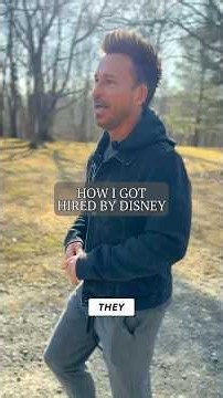 How I Got Hired By Disney