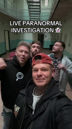 Ghost hunting LIVE in a prison the krays stayed in! 👻 @Dan Spragg @Adam Oakley @redheadresidence @Shane Cole