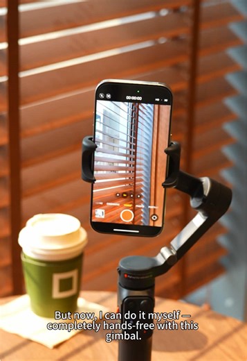 If you create content in 2026, you seriously need this AI tracking gimbal 🚀 It gives you super stable cinematic follow shots, locks onto your face instantly, and lets you control everything from up to 10 meters away. No cameraman, no setup stress. Plus, special event pricing and free shipping right now #gimbal #contentcreators #creator #hohem #fyp