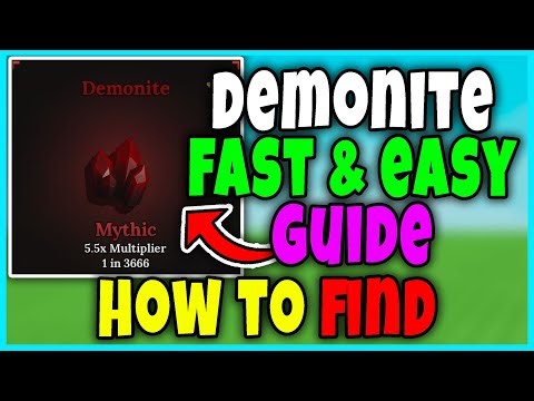 How to Find Demonite in Roblox’s The Forge