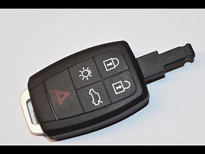 2004-2013 Volvo S40 V50 C30 C70 Key Fob Battery Replacement - EASY DIY