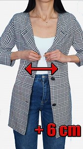 La meilleure idée pour agrandir une veste serrée pour qu'elle vous aille parfaitement ! Miarti 🧵✂️ | Miarti - Idées créatives