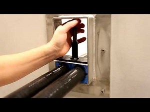 Roxtec BG™ System installed with large coaxial cables (no sound)