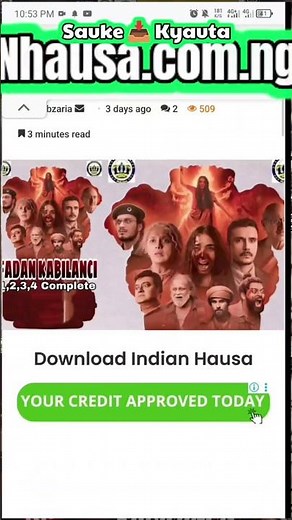 INDIAN HAUSA 2025 Sabuwar Fassarar Algaita Dub Studio da Sultan Film