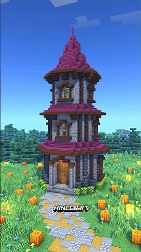Build this Perfect Tower to Start with in Minecraft