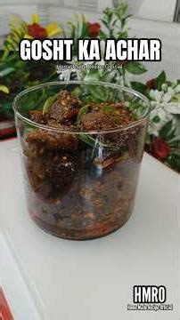 You can make meat pickle and keep it for a whole month #uttaran #meat #mutton #eid #eiduladha #ba...