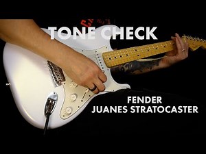 TONE CHECK: Fender Juanes Stratocaster Demo | Cream City Music