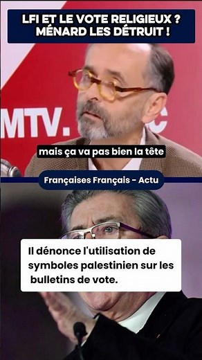Ménard destroys LFI: The clash of symbols! ⚠️