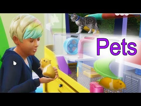 Sims 4 Pets ! Fairy Family Animal SIMS 4 Game Let's Play Video Part 31