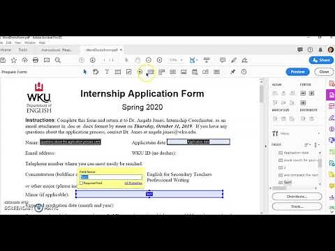 Creating Fillable Forms with Acrobat DC