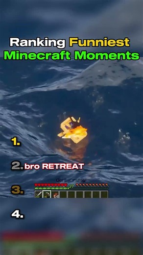 Minecraft Funniest Moments 😂👀 #shorts