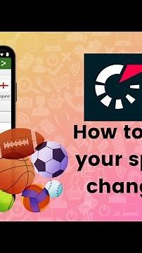 How to select your sport or change it on Flashscore?