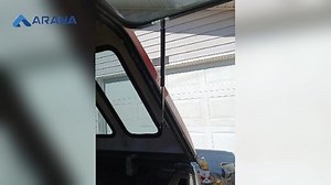 Watch ARANA gas struts for truck cap snugtop canopy door on Amazon Live