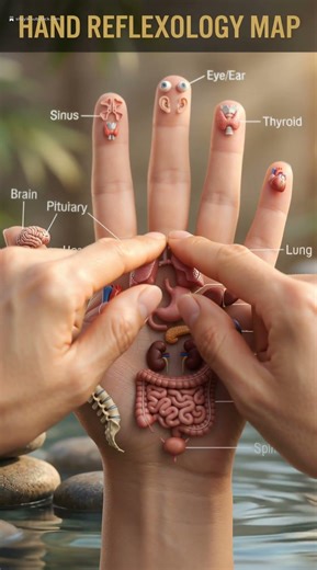 #391 VIRAL VIDEO PROMPT: Hand Reflexology Map