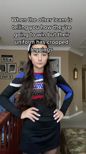 Why leggings 😂 #cheer #cheerleading #highschoolcheer #MadeWithKeurigContest #EndlessJourney #sidelinecheer #cheeruniforms