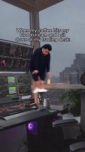 1.4K views · 57 reactions | That moment when the coffee hits your bloodstream, and you're at your trading desk ready to win >>> Traders, iykyk. | Humbled Trader | Facebook