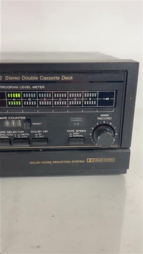TEAC W-300 Dual Stereo Cassette Deck Player / Recorder |