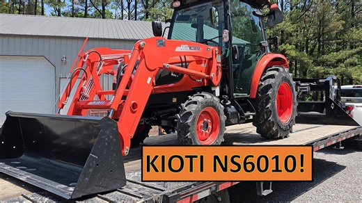 Kioti NS6010 HST Cab Review: Delivery, Walkaround, Test Drive & Upgrades