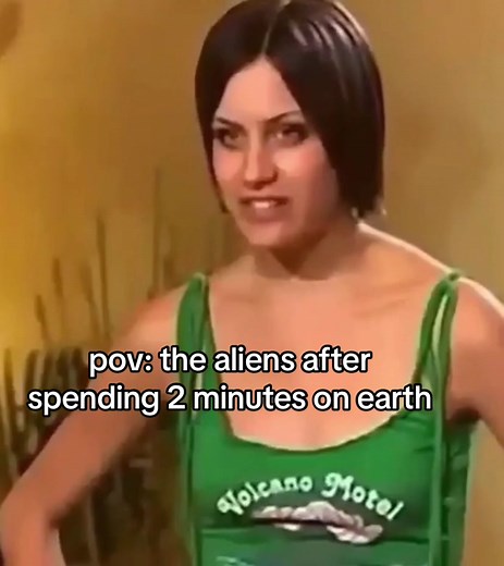 Funny Alien Sleeping Meme Video on TikTok